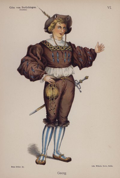 Georg, Goethe tarafından Gotz von Berlichingen