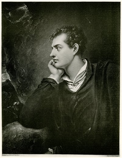 George Noel Gordon Lord Byron, 1884-90 (fototip) by German School