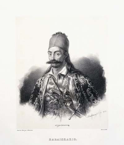 Georgios Karaiskakis (Yunan kahramanı) by German School