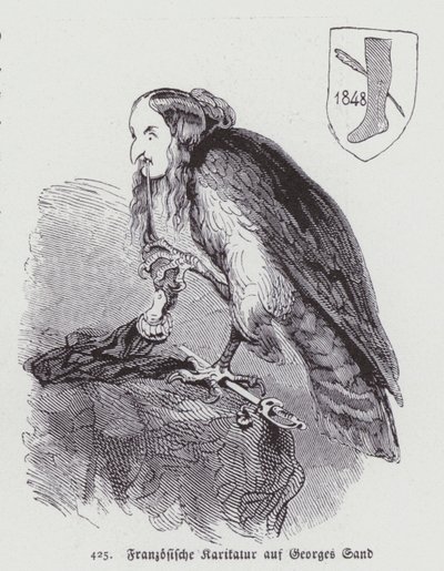 19. yüzyıl Fransız kadın romancısı George Sand