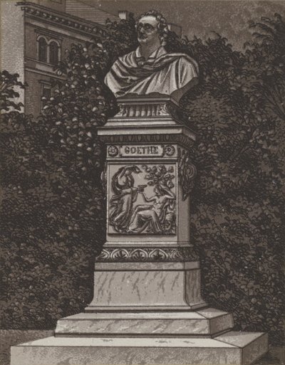 Goethe-Denkmal (taş) by German School