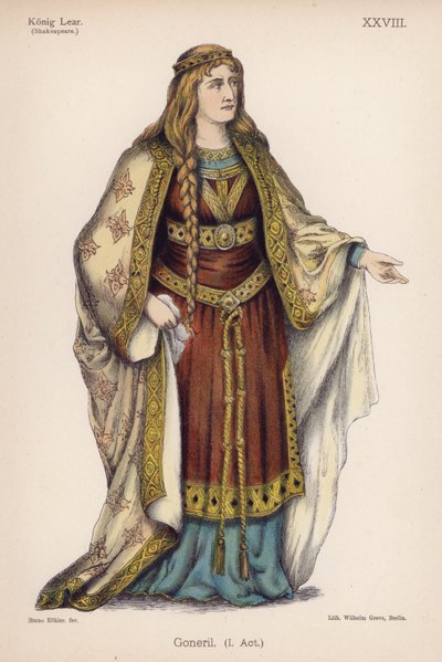 Goneril, Shakespeare