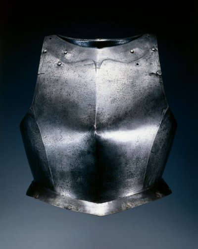 Gotik göğüs zırhı, c.1540 by German School