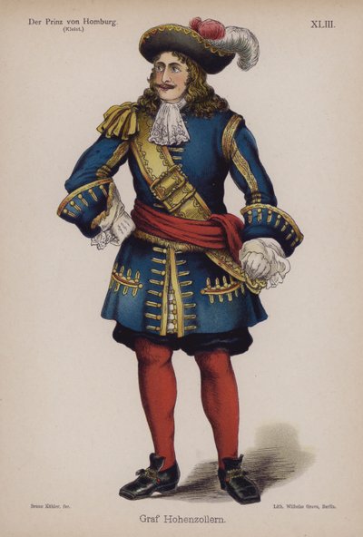 Graf Hohenzollern, Der Prinz von Homburg