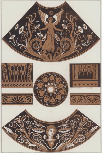 Yunan seramik boyama (renkli lito) by German School