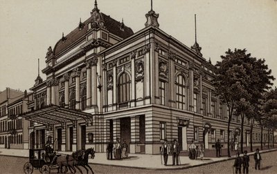 Hamburg: Deutsches Schauspielhaus, Alman Tiyatrosu (lito) by German School