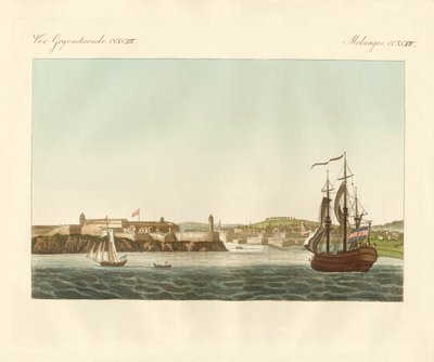 Havana (renkli gravür) by German School