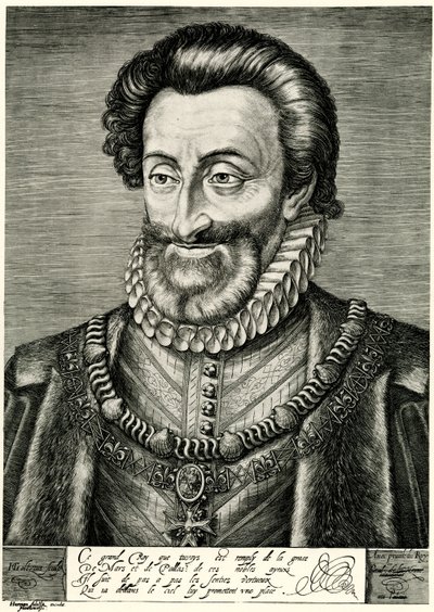 Heinrich IV. by German School