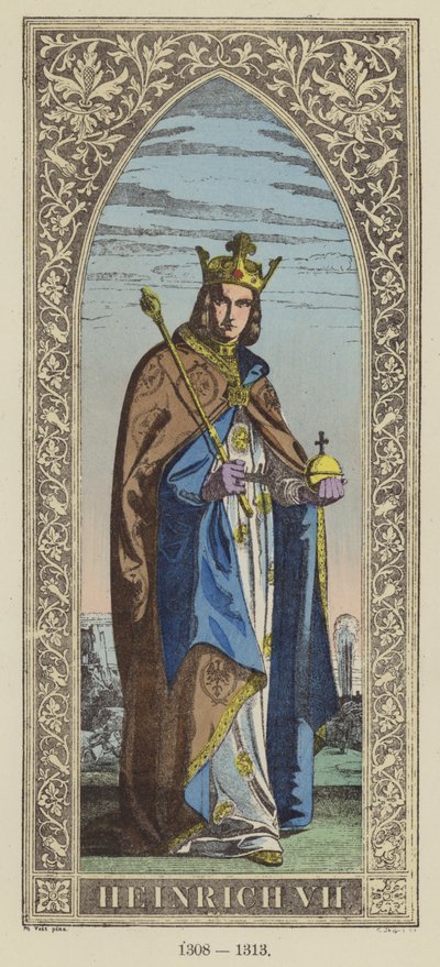 Heinrich VII by German School