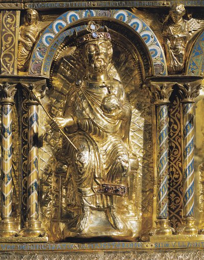 Henry II (973-1024, Aziz Henry olarak da bilinir, Kutsal Roma İmparatoru, İmparator Charlemagne Tapınağı
