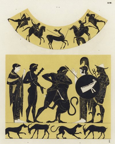 Herkül Nemea Aslanı ile savaşıyor by German School