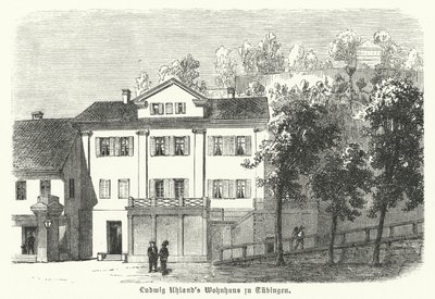 Alman şair, filolog ve edebiyat tarihçisi Ludwig Uhland