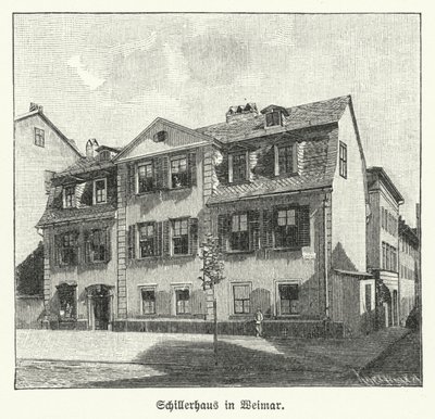 Şair, oyun yazarı ve filozof Friedrich Schiller