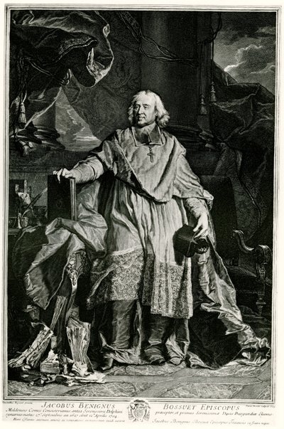 Jacques Benign Bossuet by German School