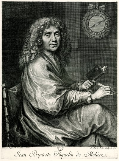 Jean Baptiste Moliere by German School