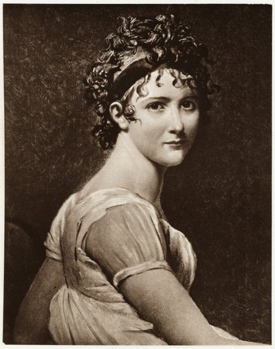 Jeanne Françoise Adelaide Récamier, 1884-90 (fototip) by German School