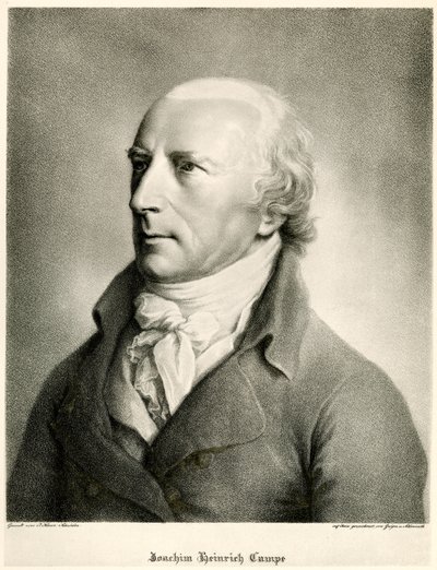 Joachim Heinrich Campe, 1884-90 (fototip) by German School