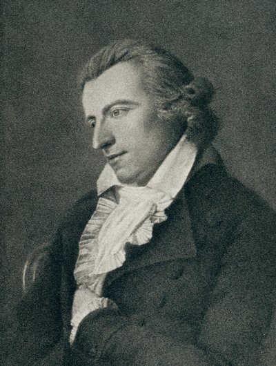 Johann Christoph Friedrich von Schiller (1759-1805) (gravür) by German School