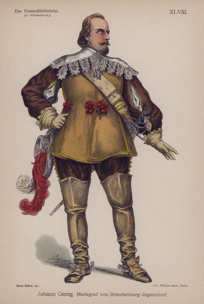 Johann Georg, Brandenburg-Jagerndorf Uç Beyi (1577-1624), Ernst von Wildenbruch tarafından Der Generalfeldoberst