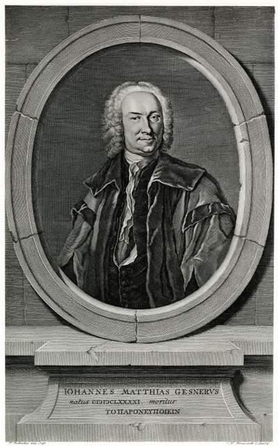 Johann Matthew Gesner by German School