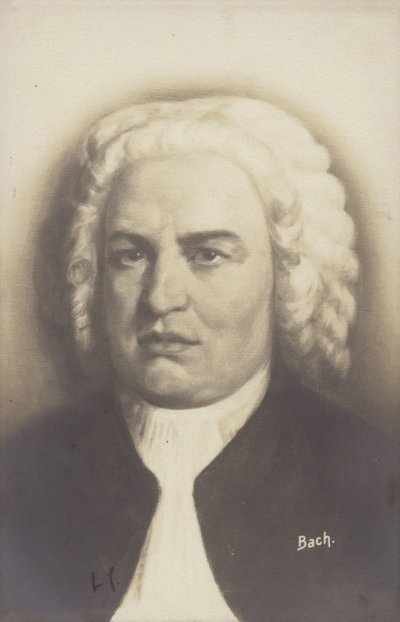 Johann Sebastian Bach, Barok Dönemi (1685-1750) Alman besteci, orgcu, klavsenci, viyolacı ve kemancı by German School