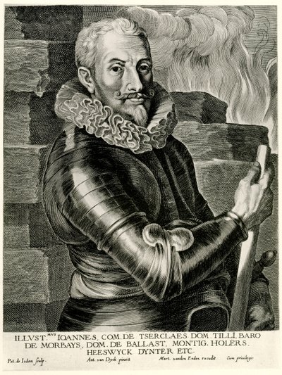 Johann Tserklaes Graf von Tilly by German School
