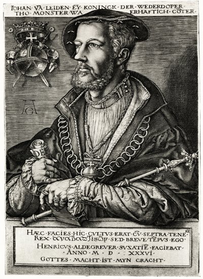 John of Leyden by German School