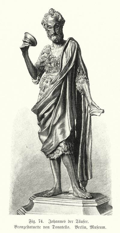 Vaftizci Yahya, Donatello