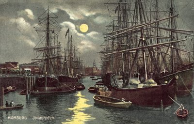 Jonashafen, Hamburg (renkli taş) by German School