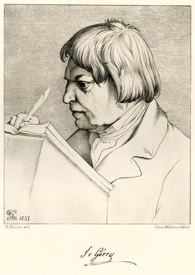 Joseph von Gorres by German School