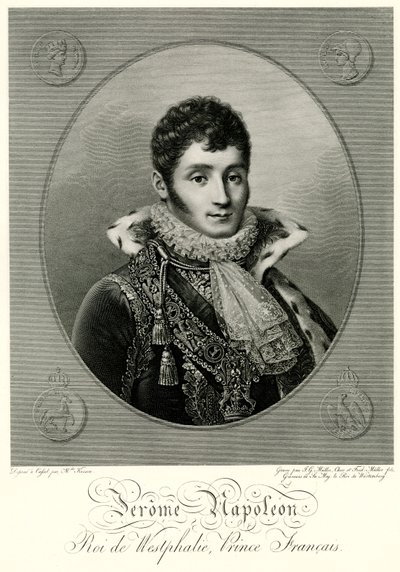 Jérome Bonaparte, 1884-90 by German School