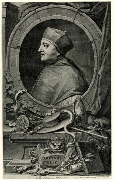 Kardinal Thomas Wolsey by German School