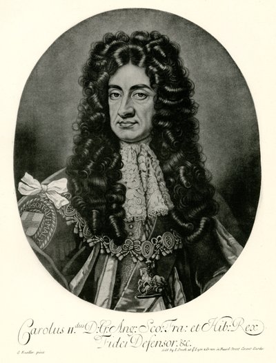 Karl II. by German School