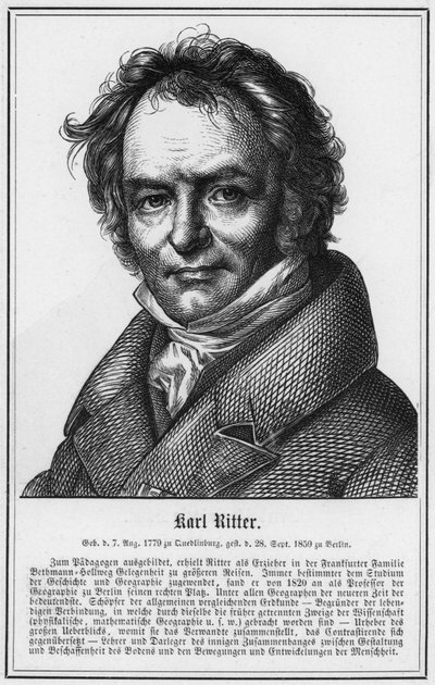Karl Ritter (gravür) by German School