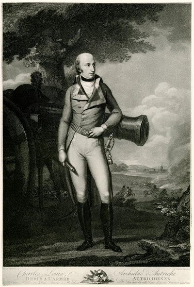 Avusturya-Teschen Charles by German School