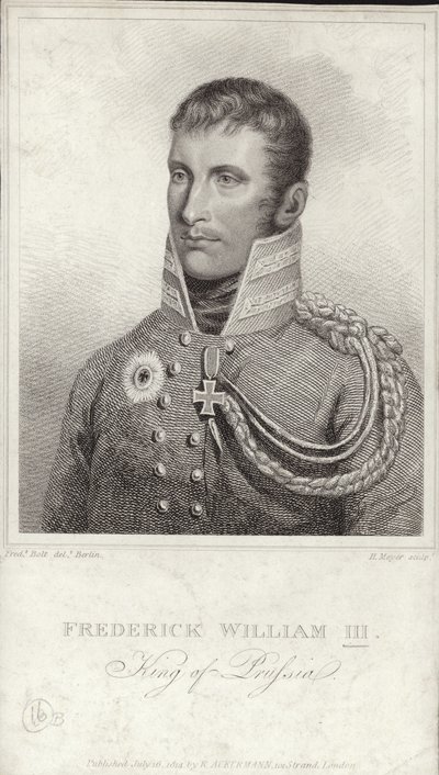 Prusya Kralı III. Frederick William by German School