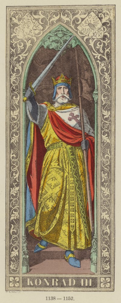 Konrad III by German School