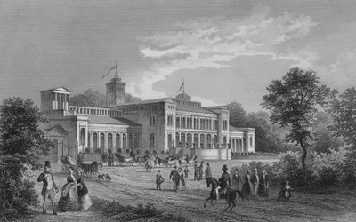 Kroll Opera Binası, Berlin (çelik oyma) by German School
