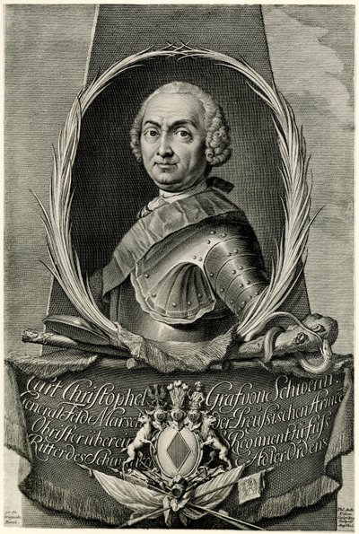Kurt Christoph Graf von Schwerin by German School