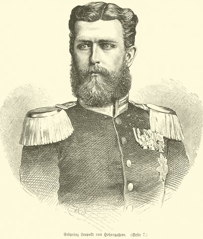 Leopold, Hohenzollern Prensi by German School