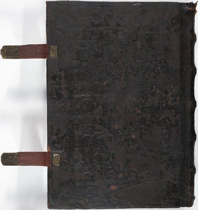 Lewis E 161, Missal, arka kapak, Franconia, muhtemelen Forchheim, Almanya by German School