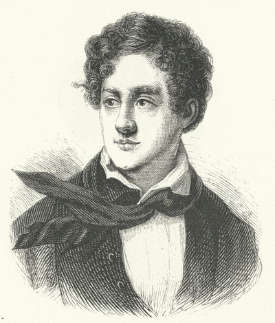 Lord Byron, İngiliz şair by German School