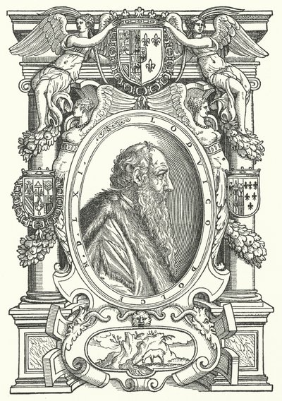 Ludovico Dolce, İtalyan yazar, resim kuramcısı ve hümanist (gravür) by German School