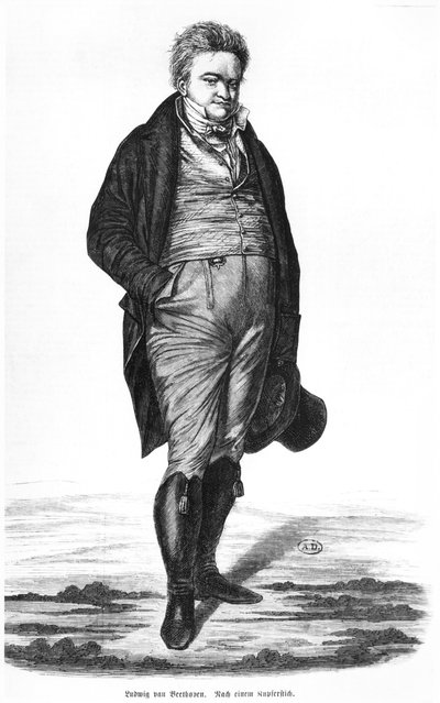 Ludwig van Beethoven (1770-1827) by German School