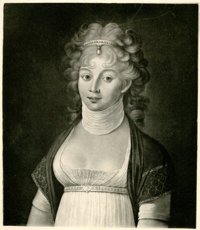 Luise von Mecklenburg-Strelitz, 1884-90 (fototip) by German School