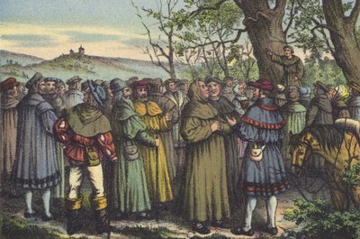 Luther vaaz (chromolitho) by German School