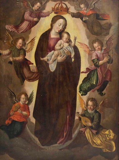 Mary Queen ca1600 by German School
