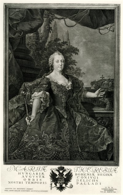 Maria Theresia by German School