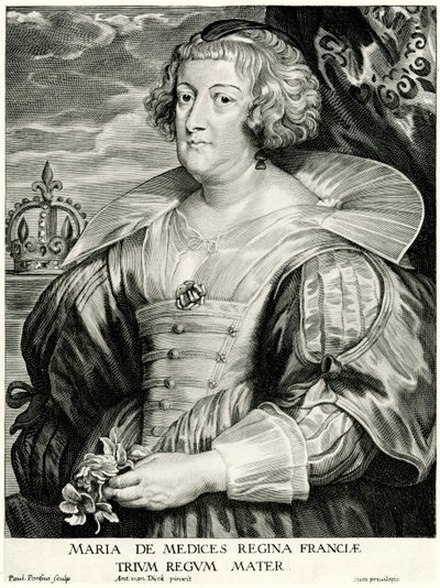 Maria de 'Medici by German School