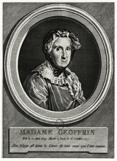Marie Therese Geoffrin by German School